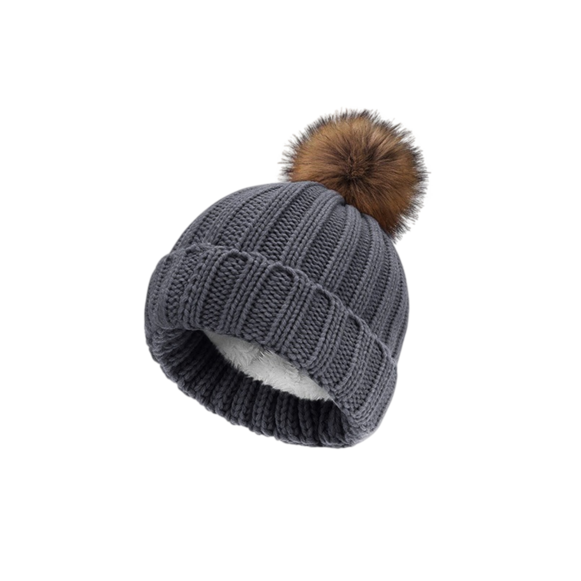 MOQ10 Pom-Pom Beanie Hat 5