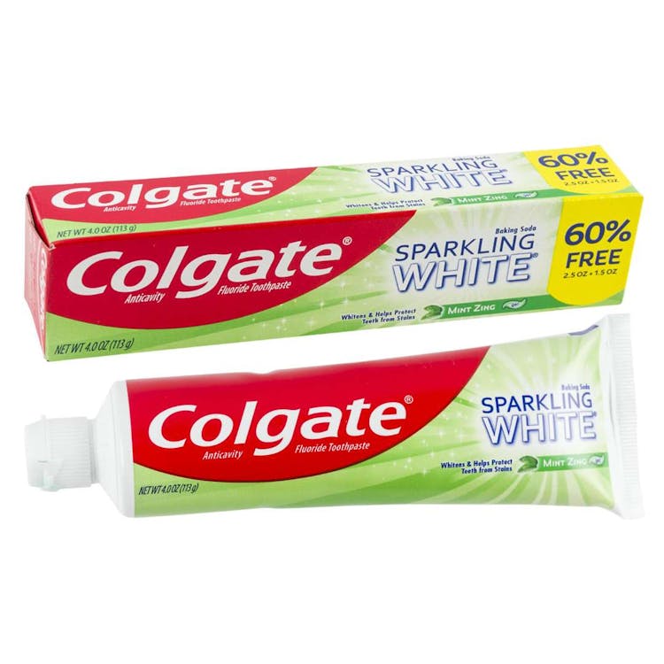 Colgate Sparkling White Toothpastes 4 oz 2