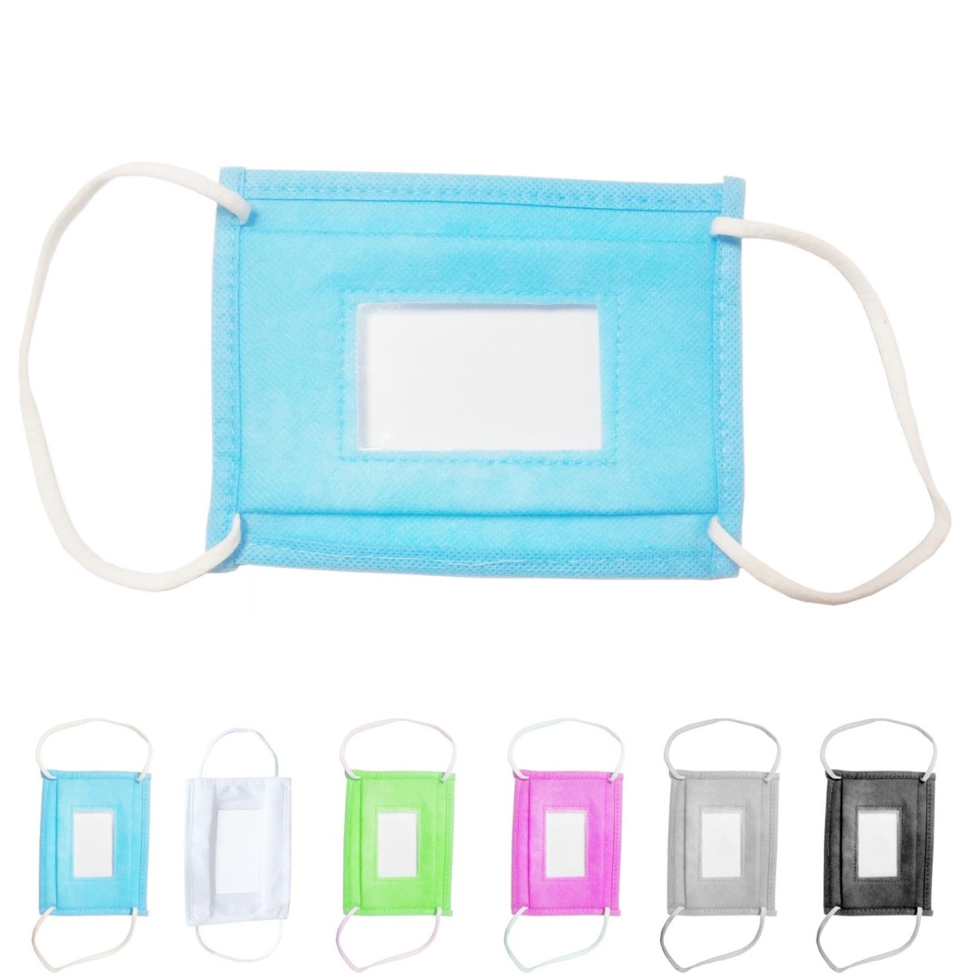 2ply Disposable Nonwoven Clear Face Masks
