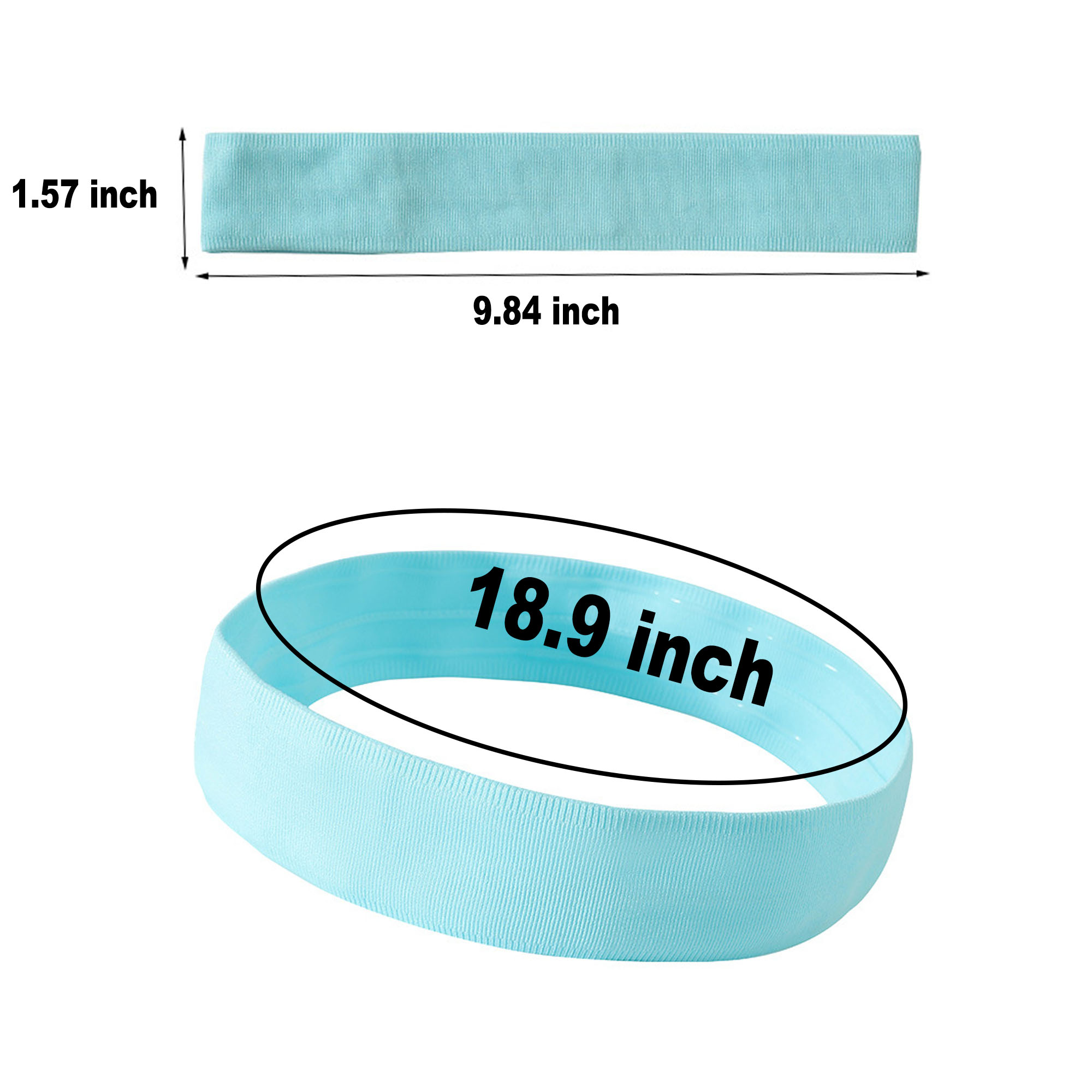 MOQ 10 Athletic Sweatband for Sports 6