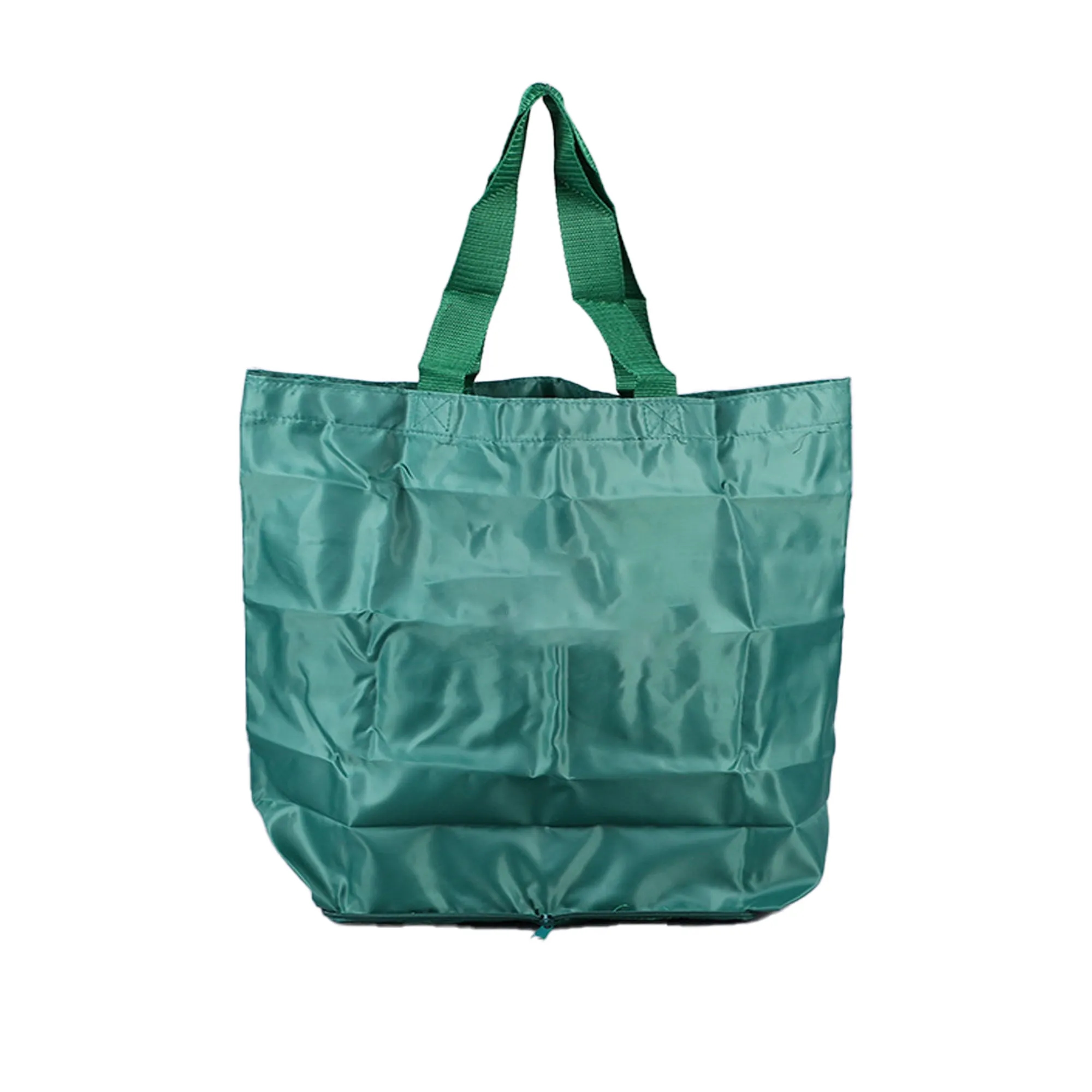 Reusable Foldable Printed Nylon Bag, custom tote bag with logo imprint 11