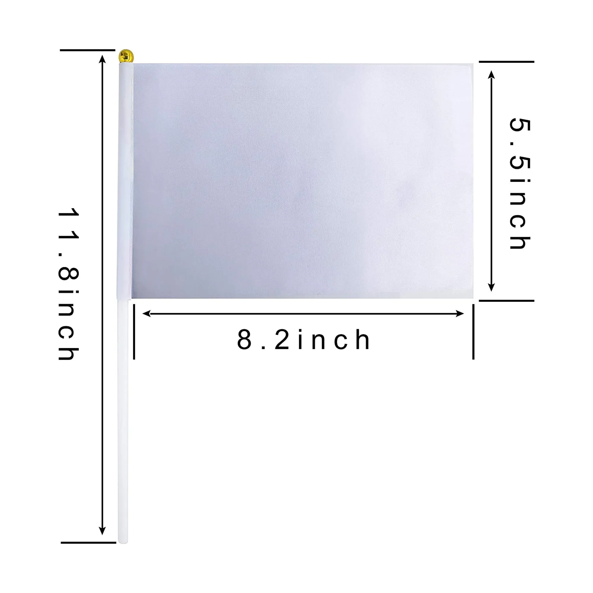 MOQ100 Sublimation Hand Flag 9