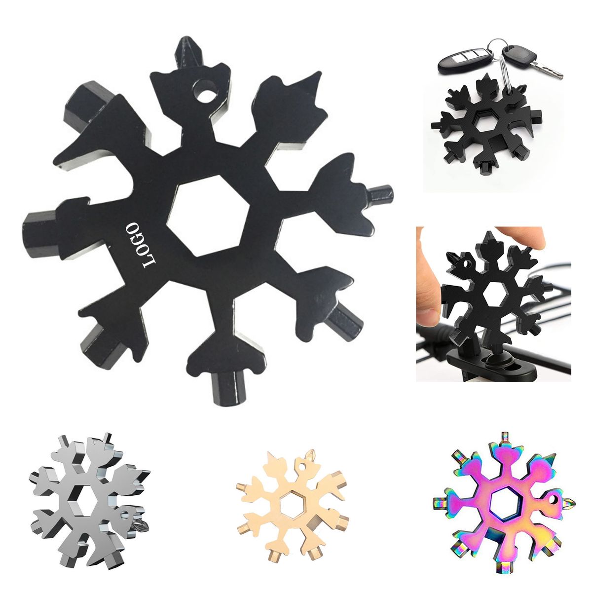 18 in 1 Snowflake Multi Tool