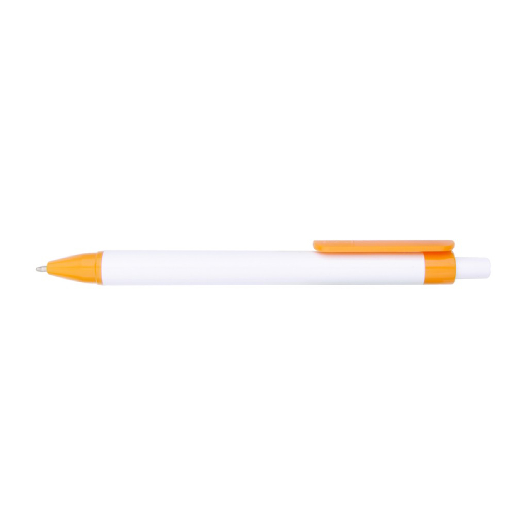 Plastic Ballpoint Pen w/Color Clip 17