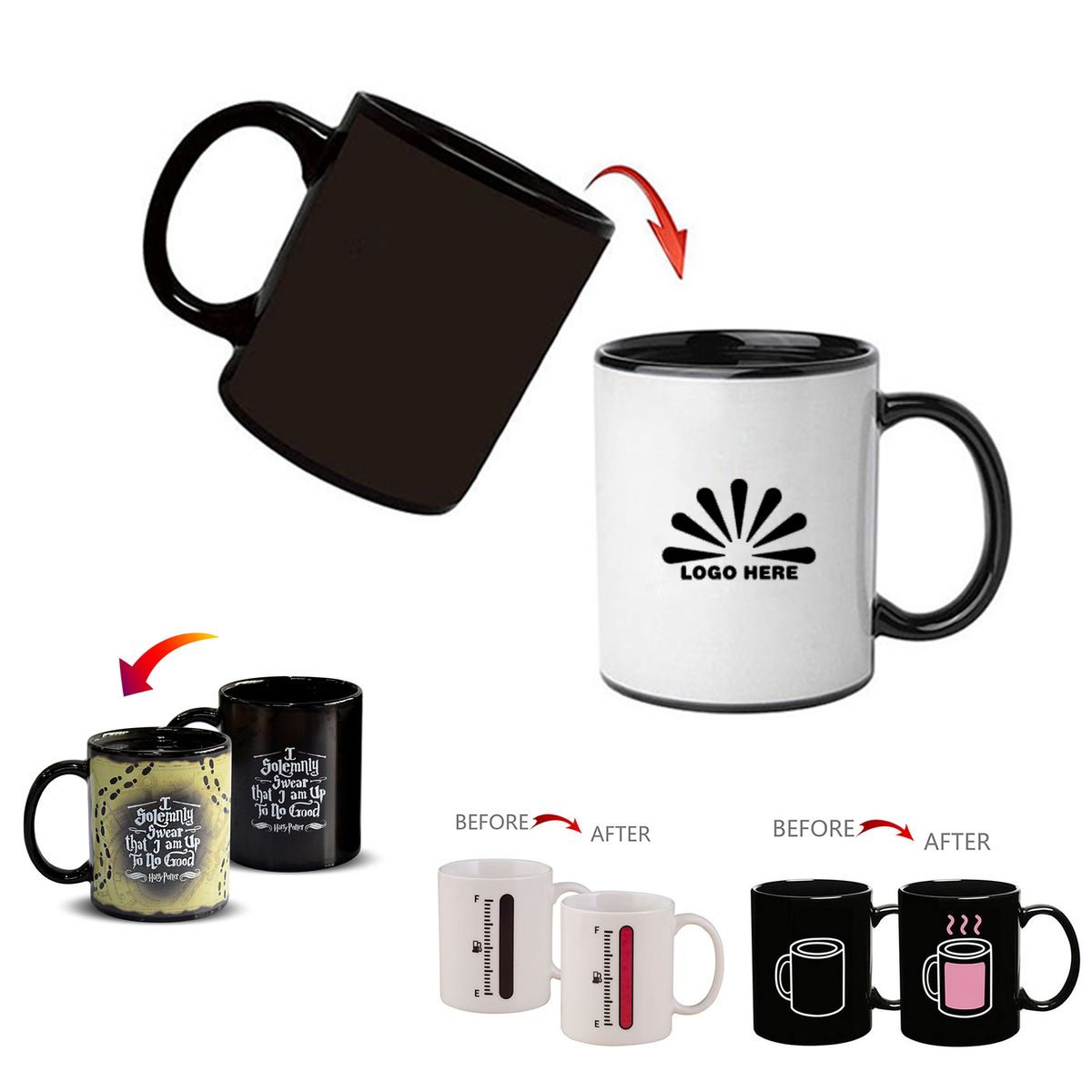 12 oz Custom Heat Sensitive Mug 2