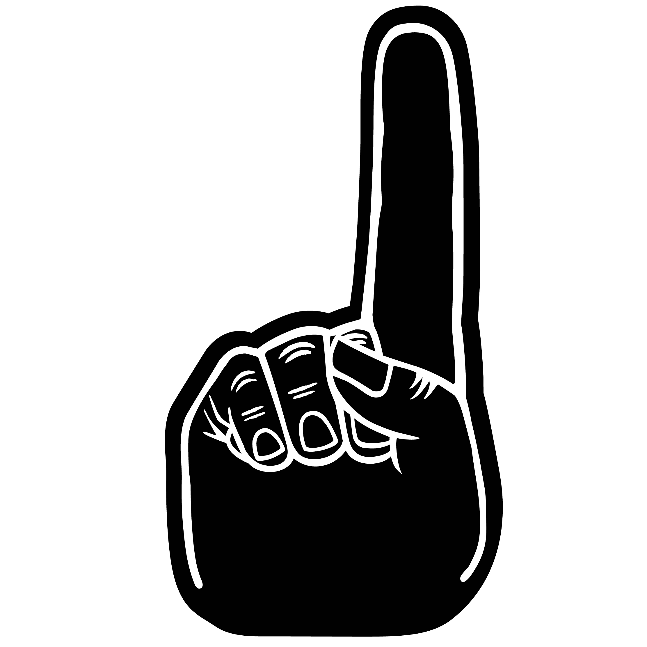 14" Foam Hand 71