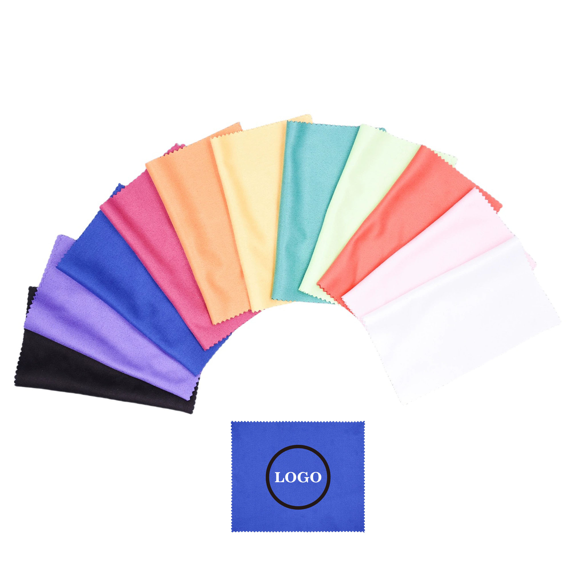 Soft Microfiber Glasses Cleaning Cloth ?C Full Color 3