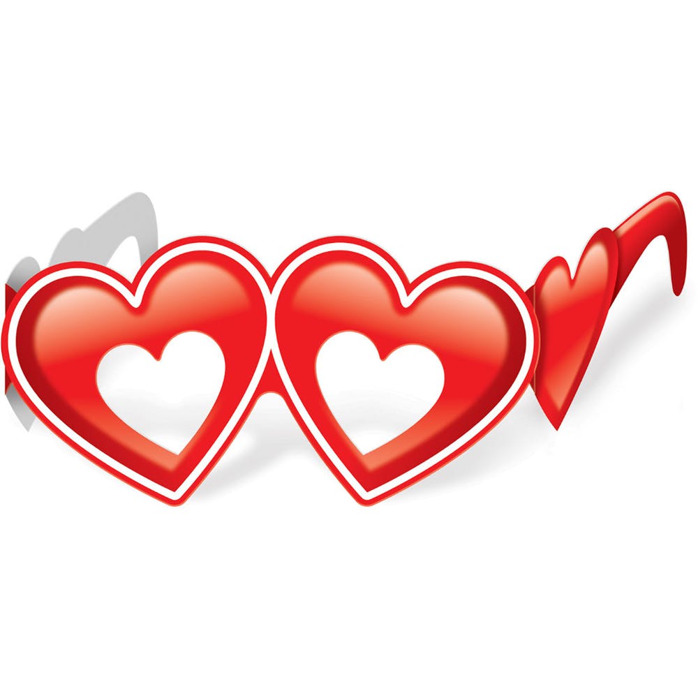 Heart Shaped Glasses - 12 Pk 3