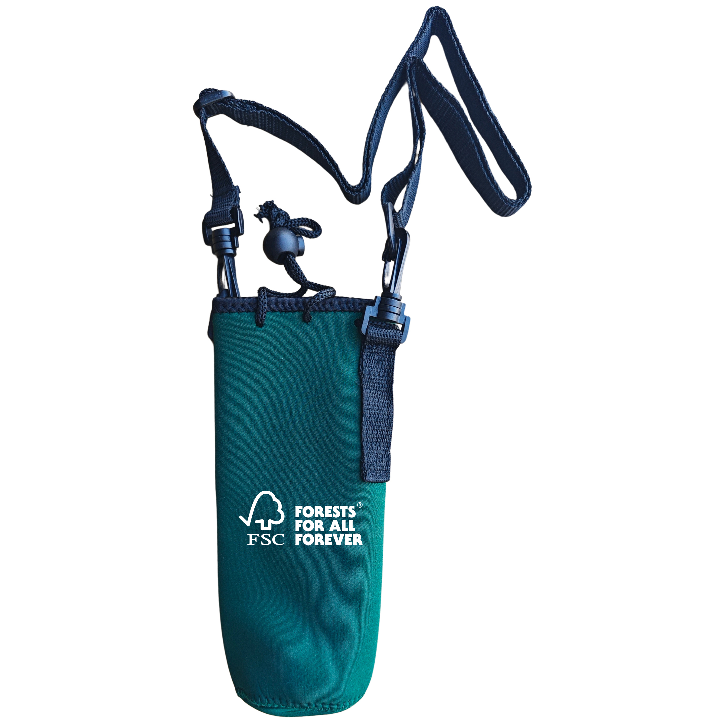 Aluminum Water Bottle with Lid secured with carabiner, custom water bottle with logo imprint 8