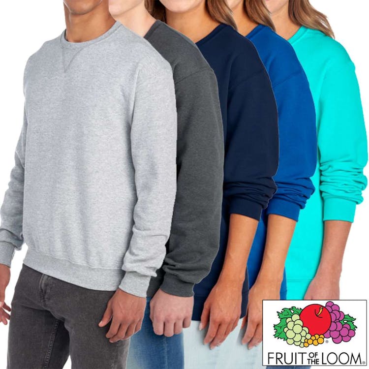 Fruit of the Loom Adult Crewneck Sweatshirts - Size 2XL Assorted 24pcs 3
