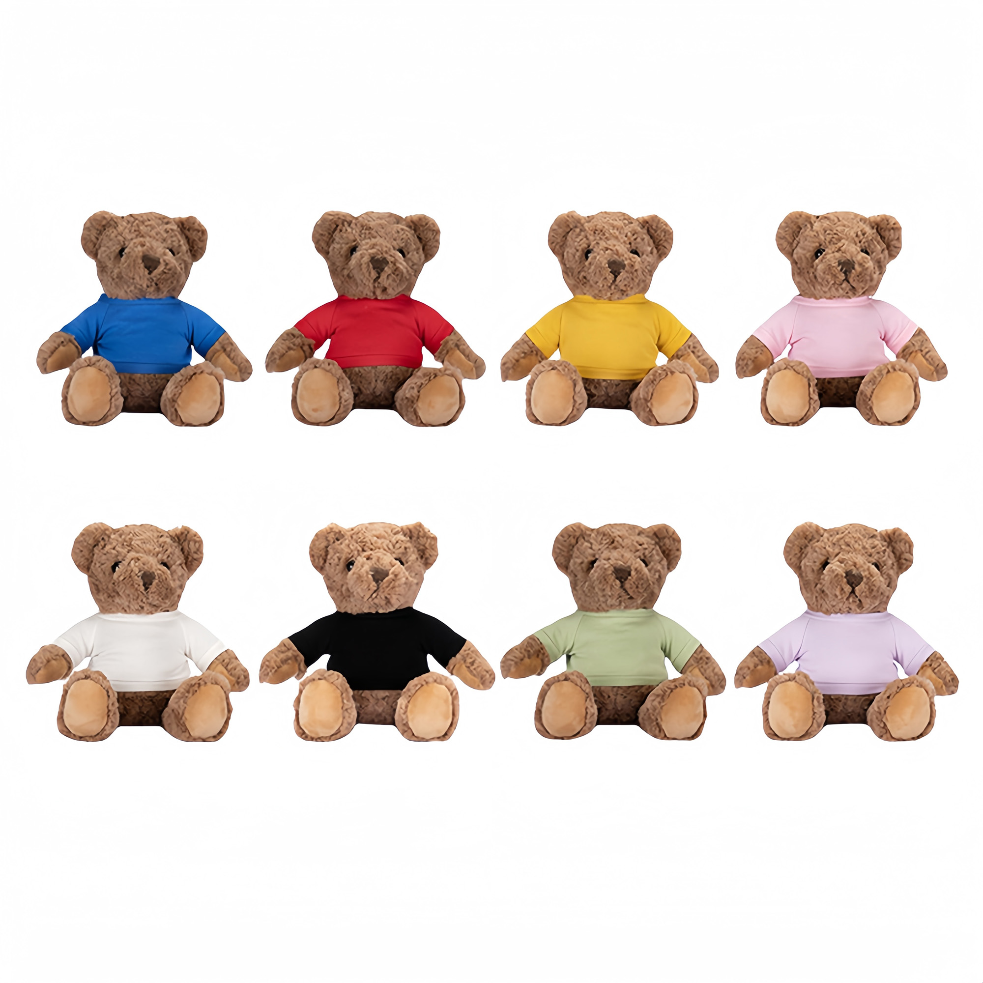 Custom Teddy Bear Plush Toy with Logo Shirt 8