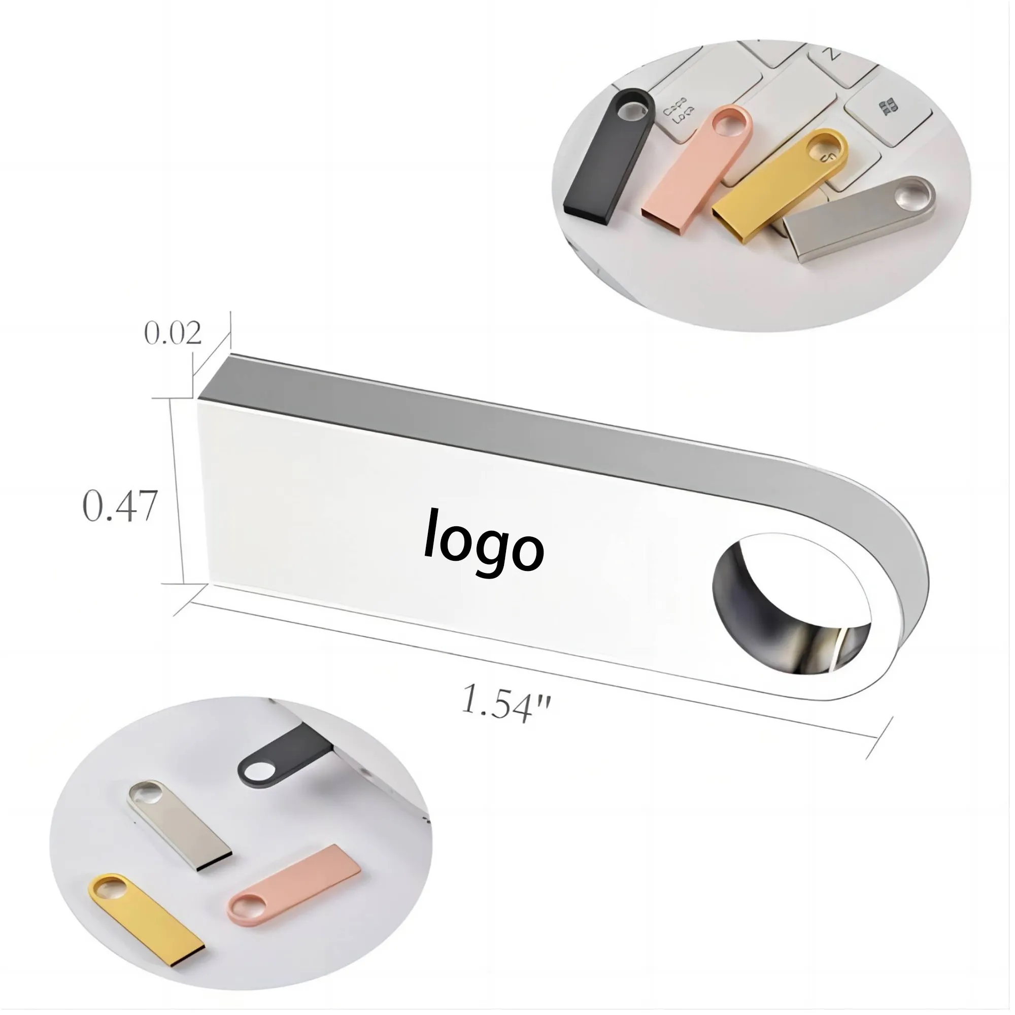 Metal 8GB Flash Drive 5