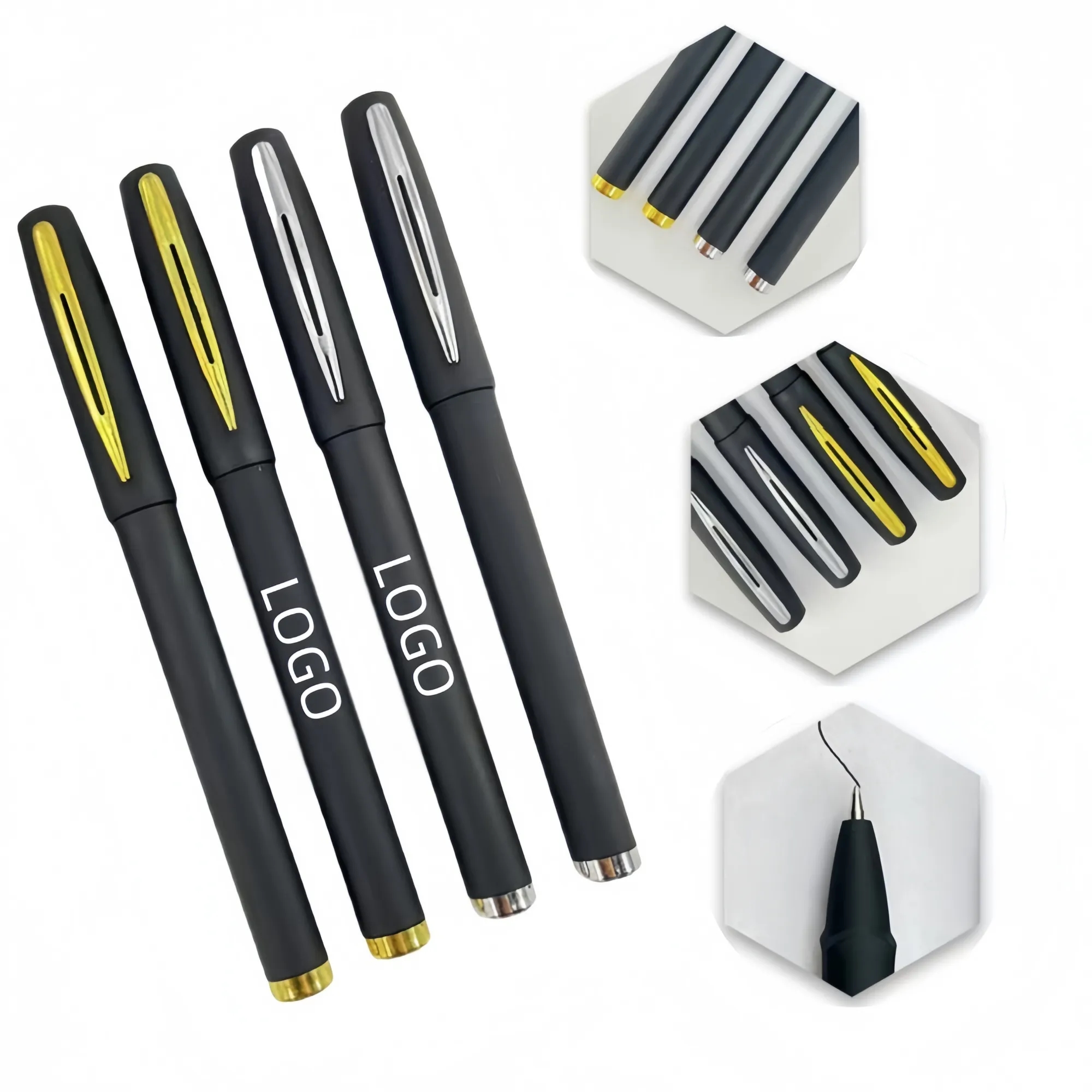 Matte Black Gel Pen