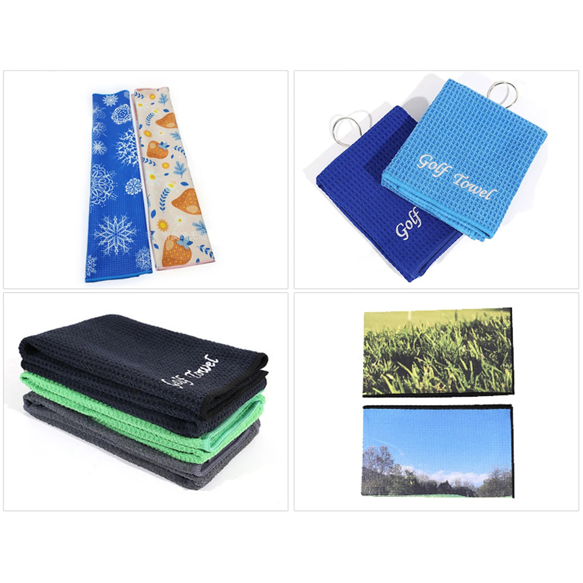 Golf Towels MOQ 100PCS 13