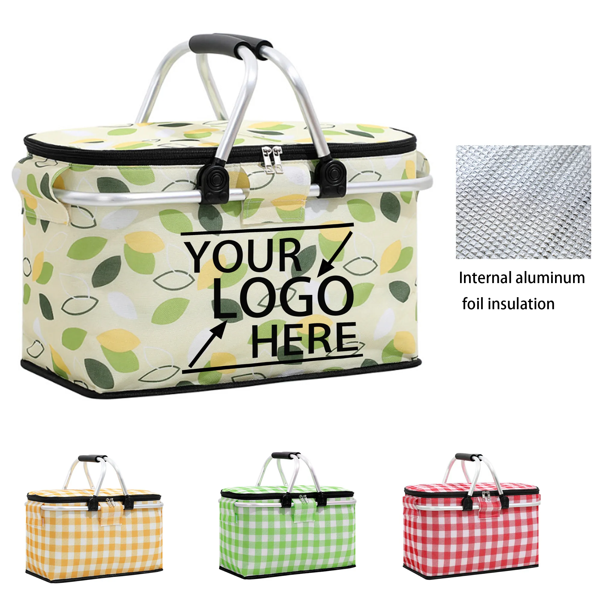 600D Oxford Fabric Insulated Tote Bag 6