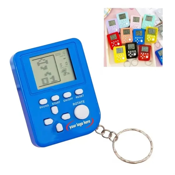 Arcade Video Game Keychain for Desk, Travel and Daily Use