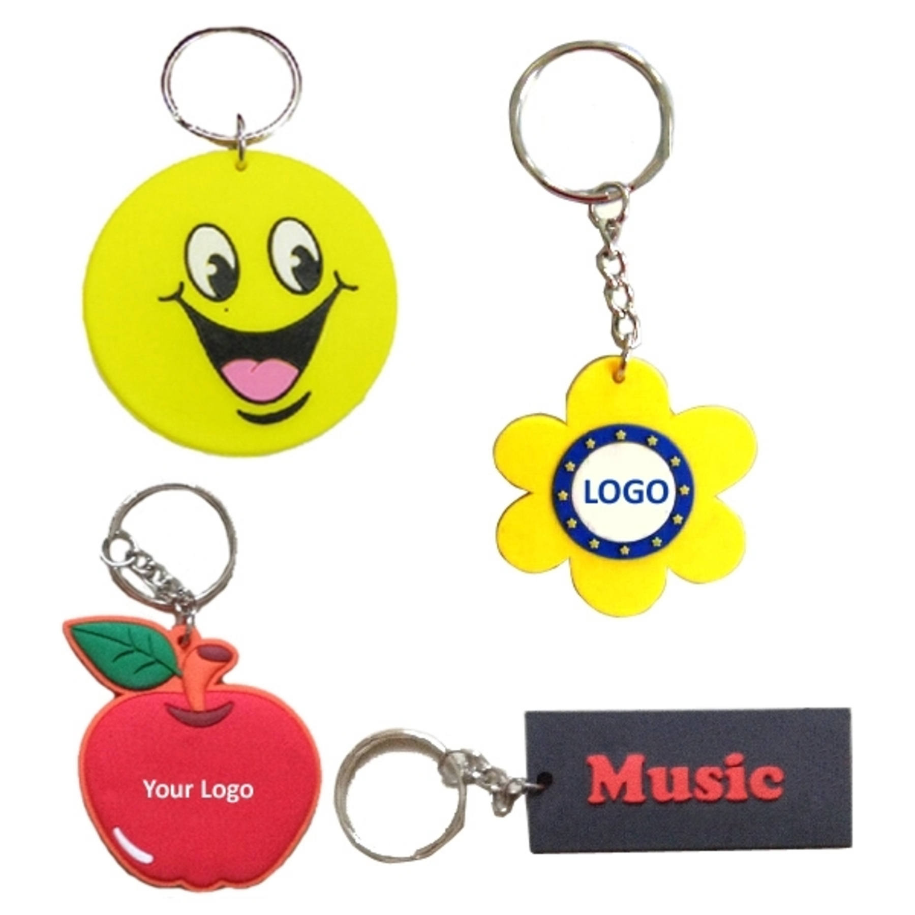3D PVC Keychain