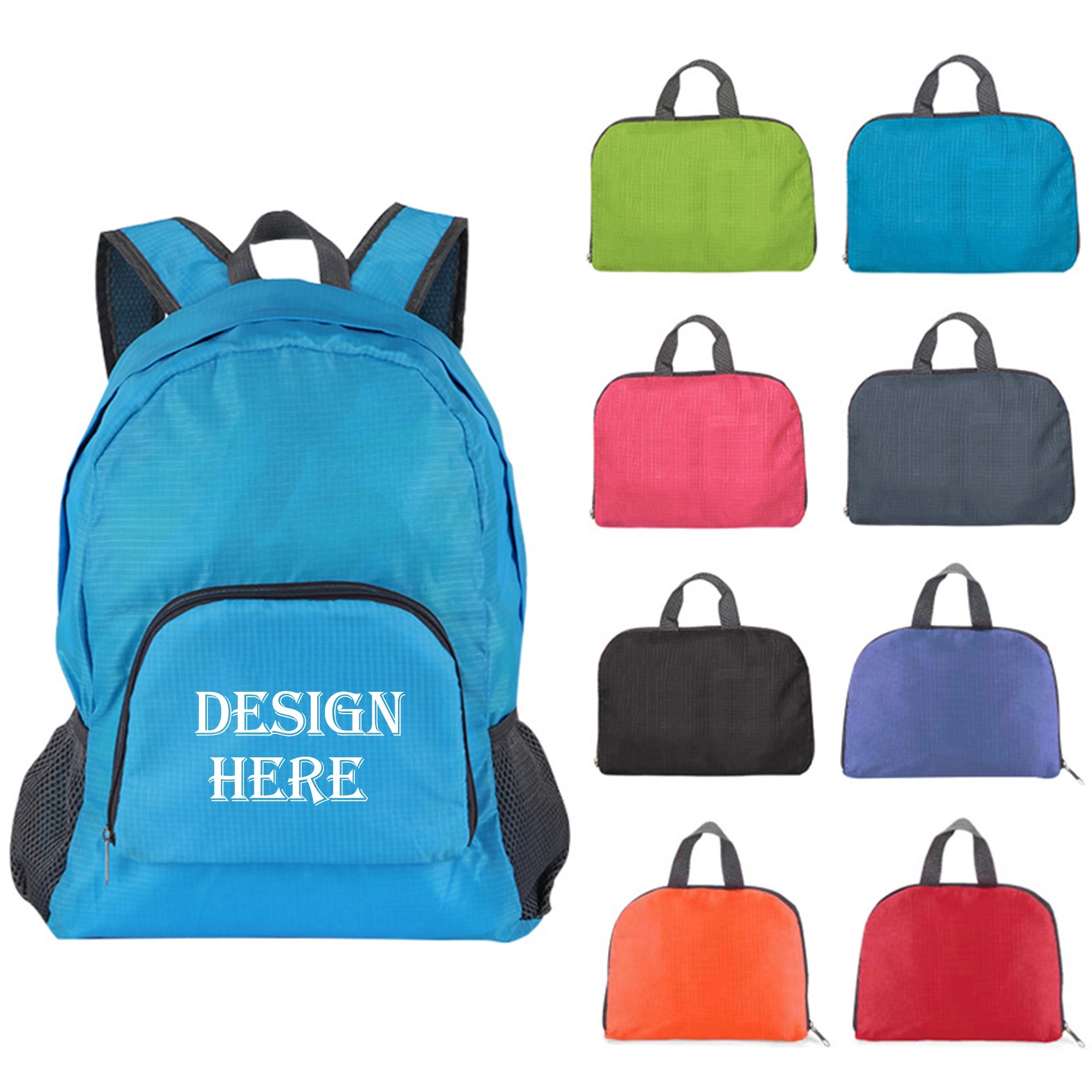 Foldable Lightweight Hiking Backpack MOQ 50 PCS 17
