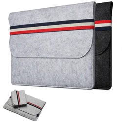 Two-In-One Felt Laptop Sleeve