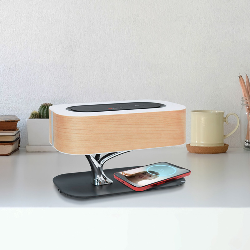 Bonsai Tree Light with Wireless Speaker and Charger - 2184 | HALO Branded  Solutions