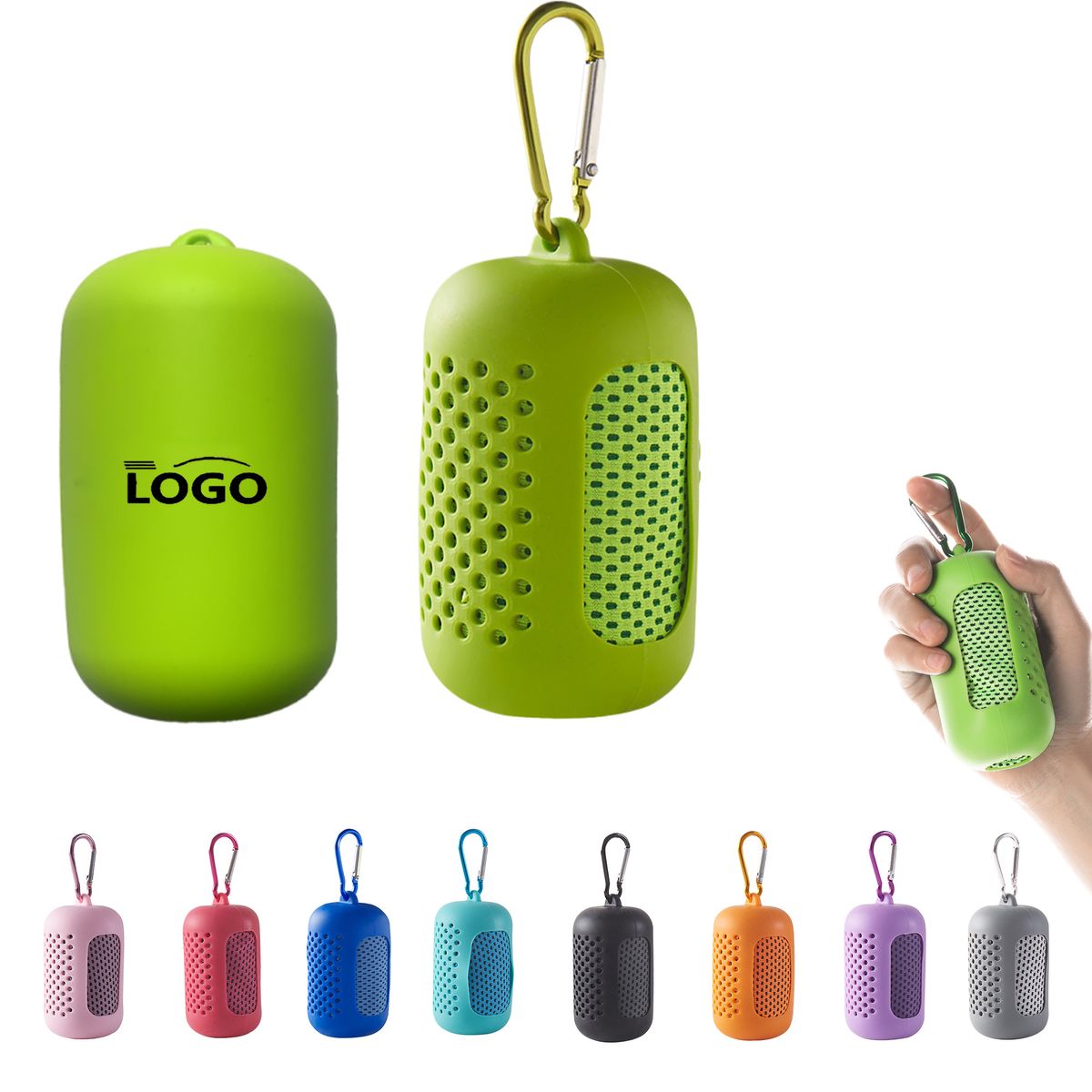 Cooling Towel With Silicone Case 9