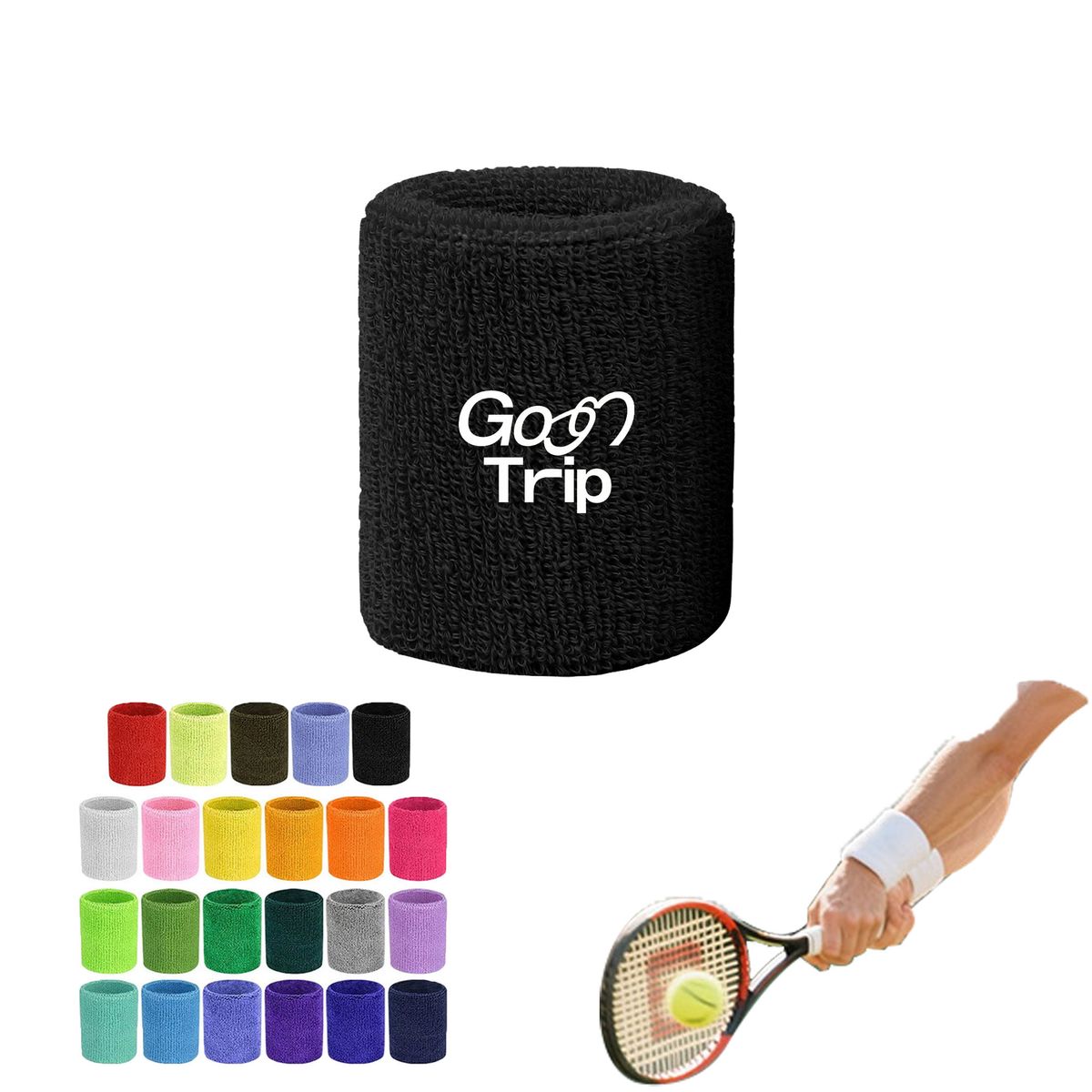 Sweat Absorbing Towel Wristband 4