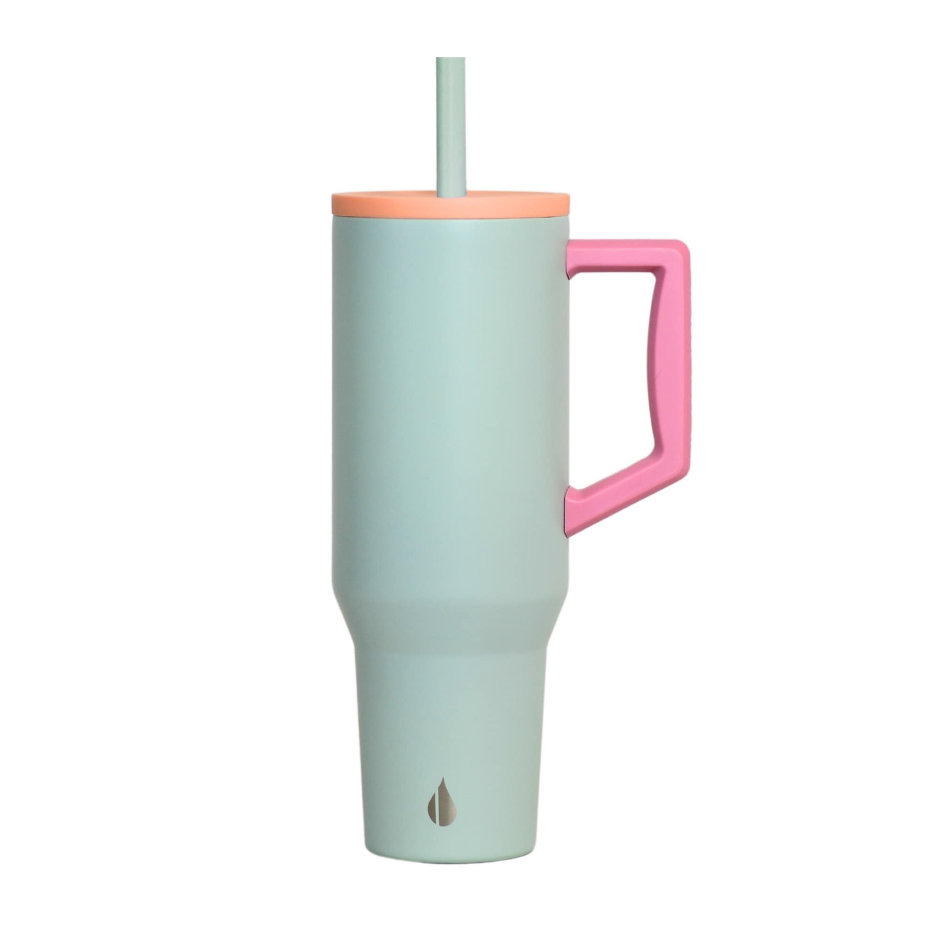 Elemental® Commuter 40oz Stainless Steel Tumbler with Handle and Straw 77
