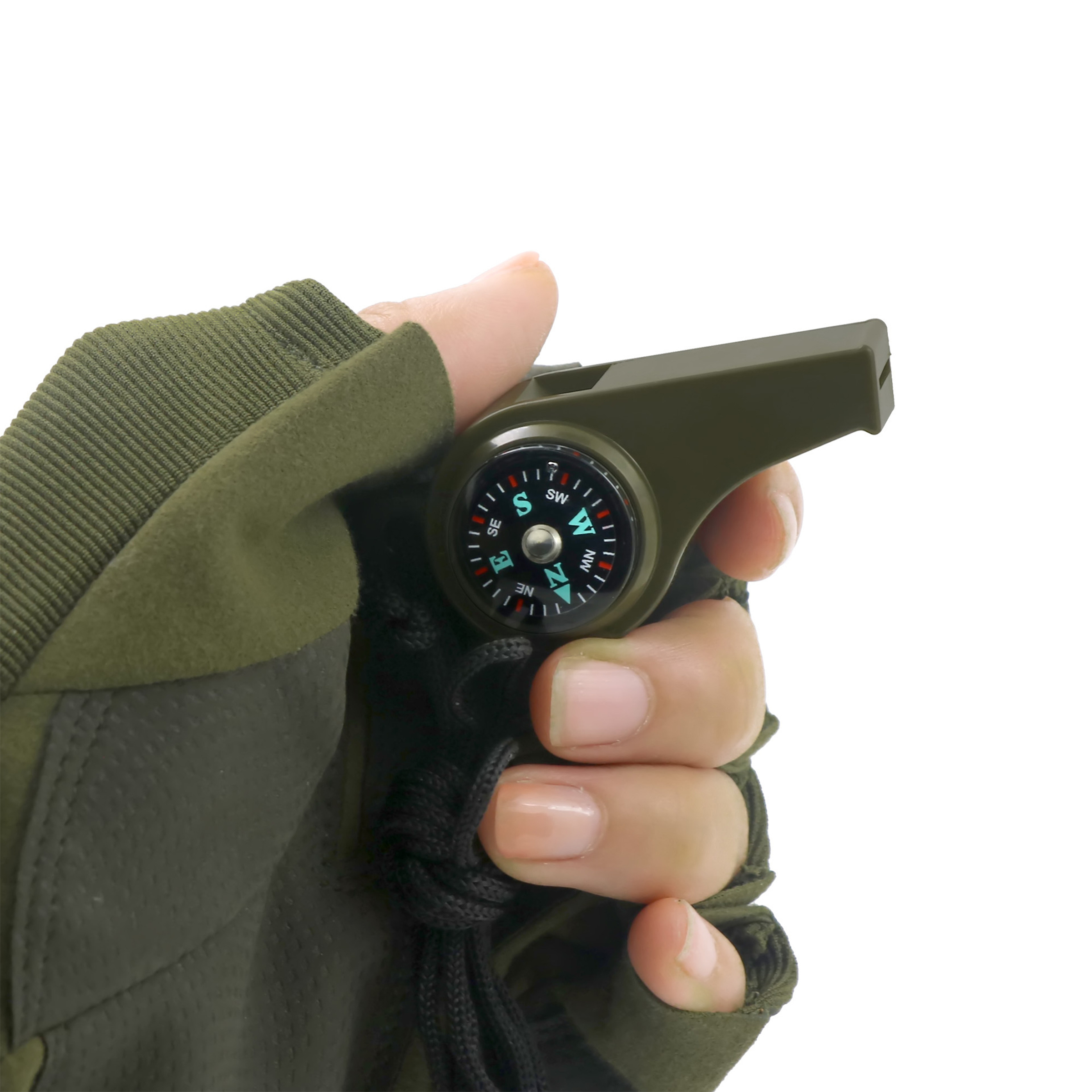 Abs Outdoor 3-In-1 Survival Whistle 9