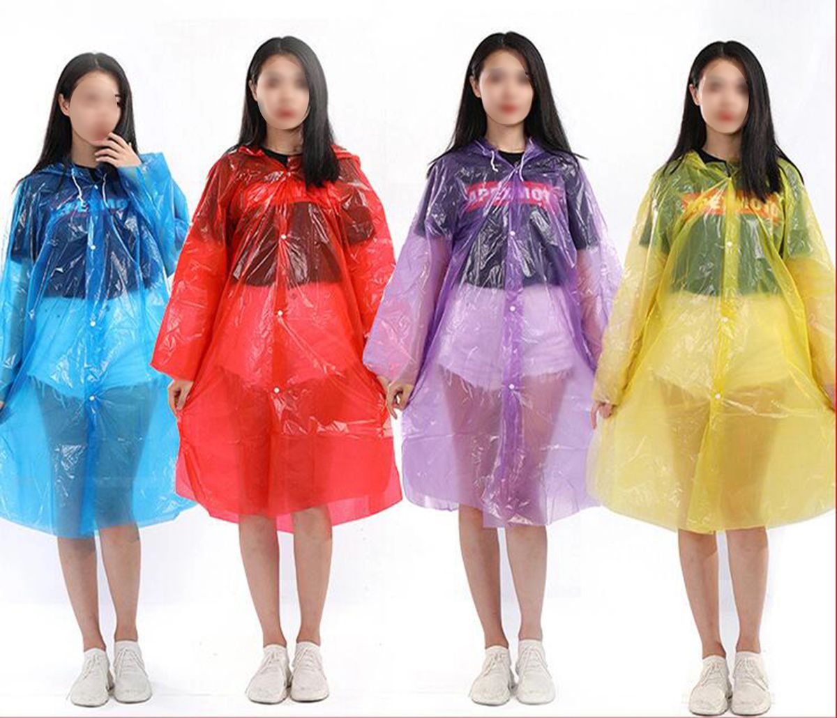 Disposable Rain Ponchos