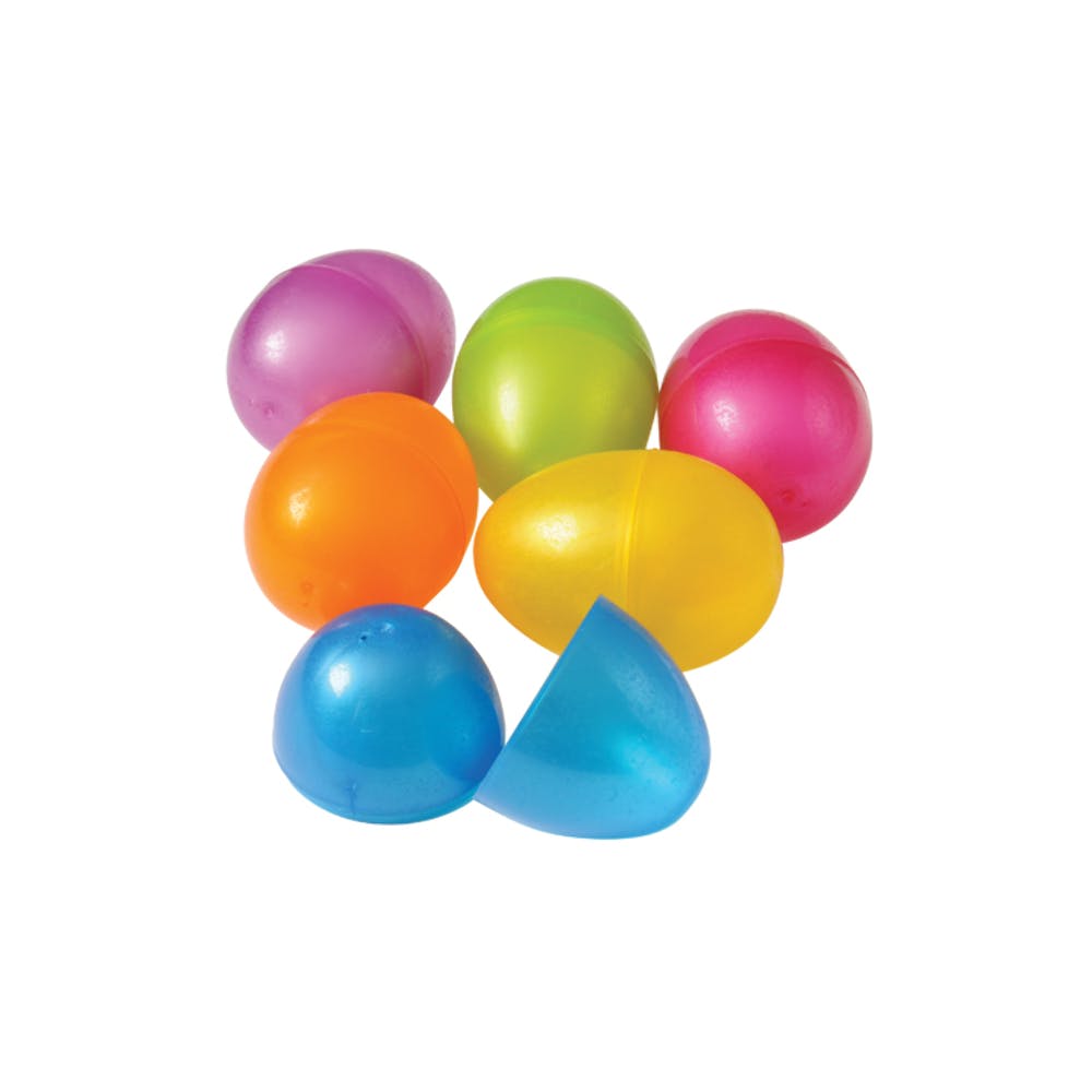 Pearl Plastic Eggs - Assorted 3