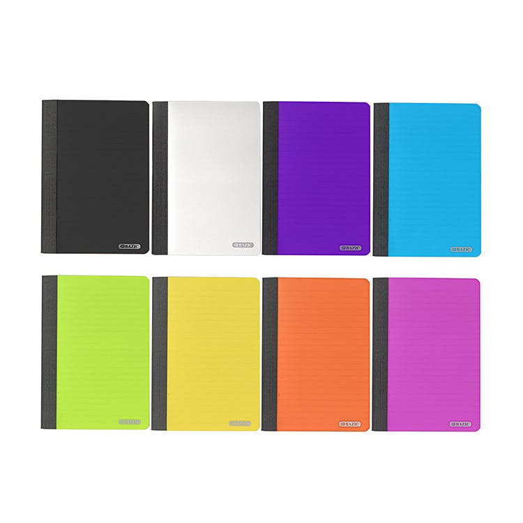 Composition Books - Poly Cover 5" x 7" College Ruled 3