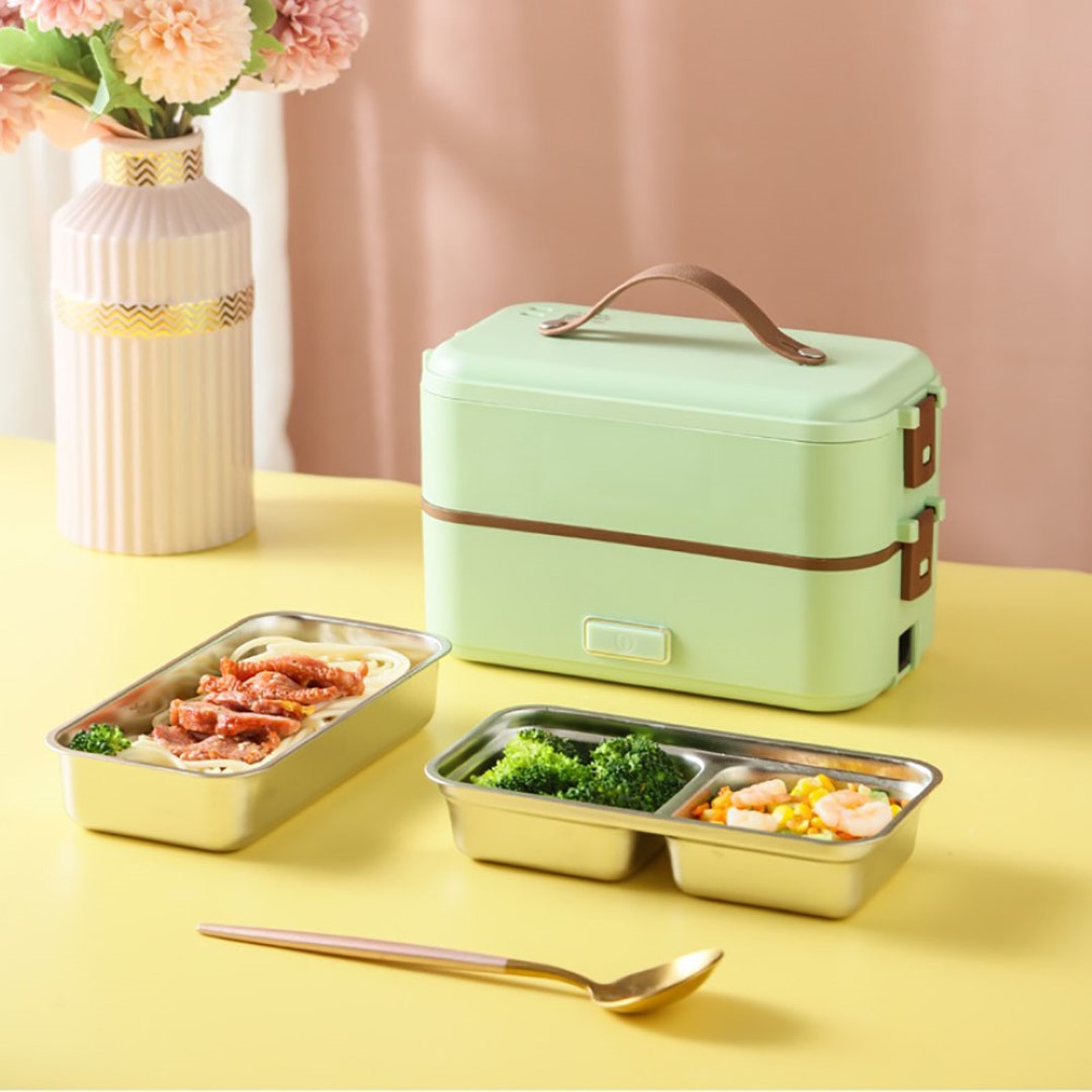 Double Layer Insulated Bento Box