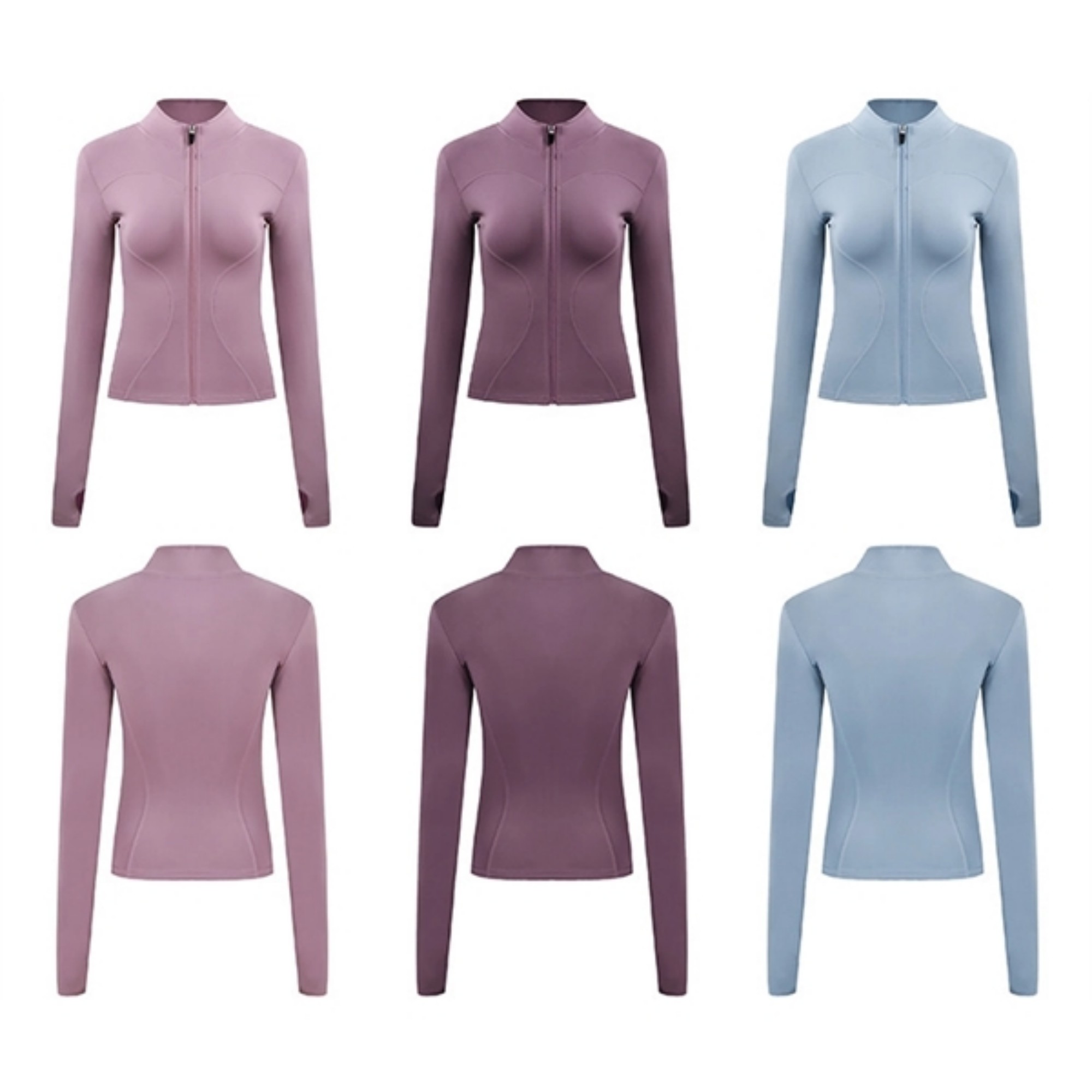 Full Zip-up Yoga Jacket