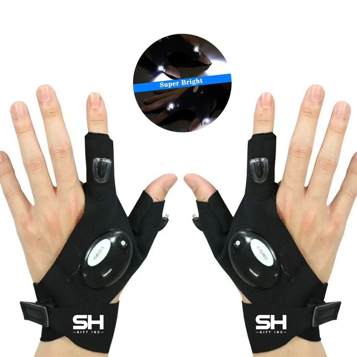 LED Flashlight Gloves