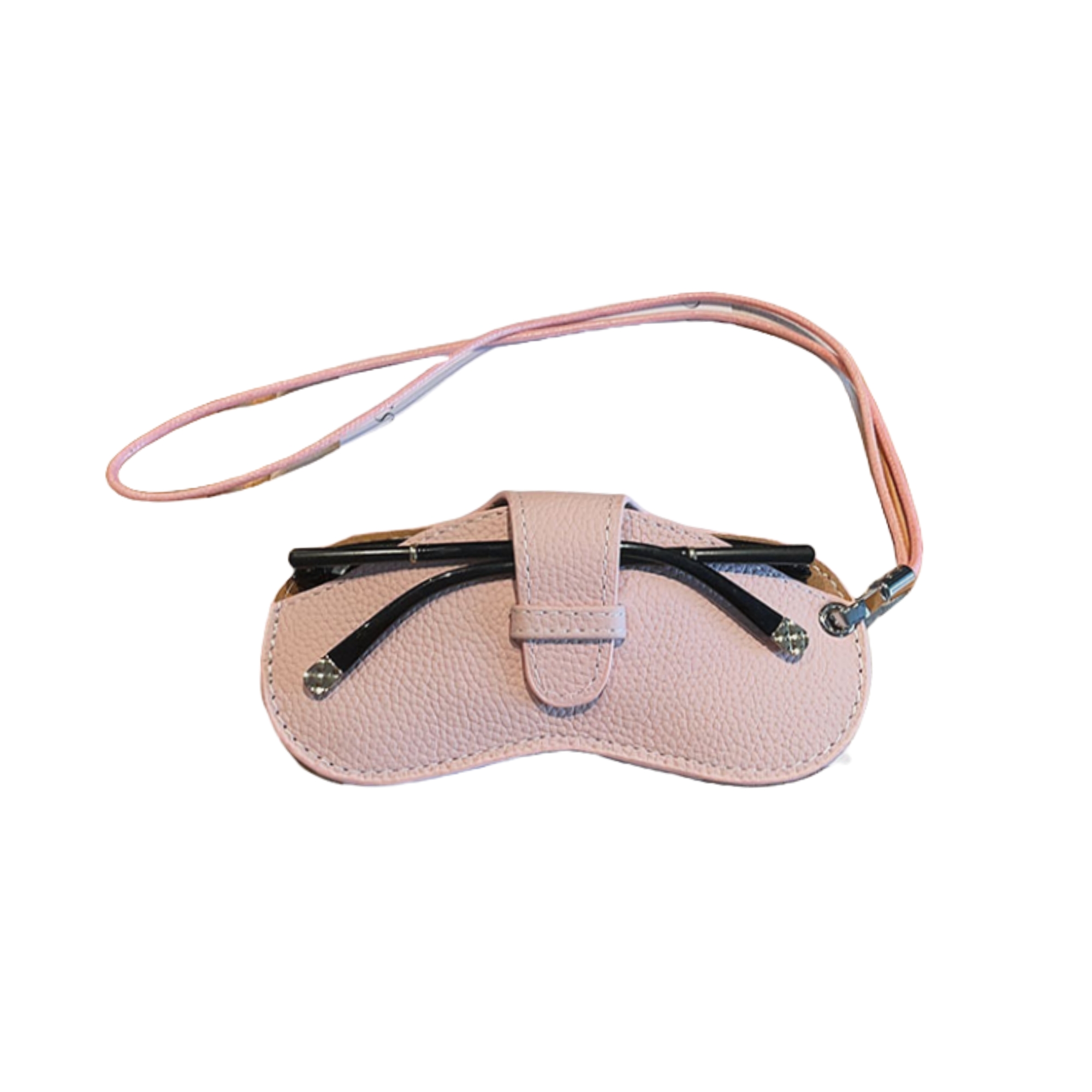 Soft Leather Sunglasses Pouch With Lanyard 10
