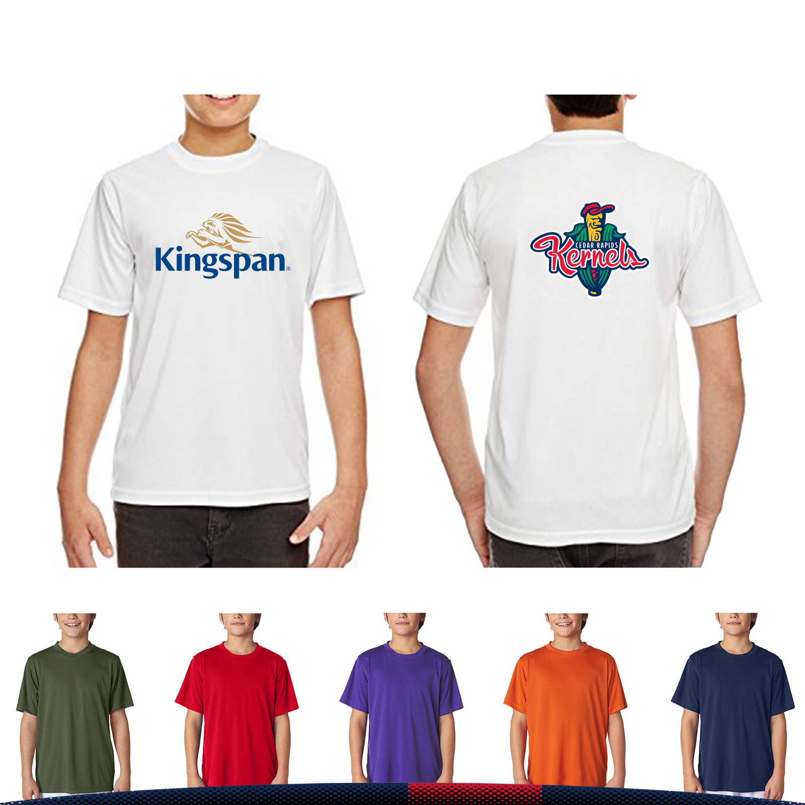 UltraClub® 4 oz. Youth Sports T-Shirts