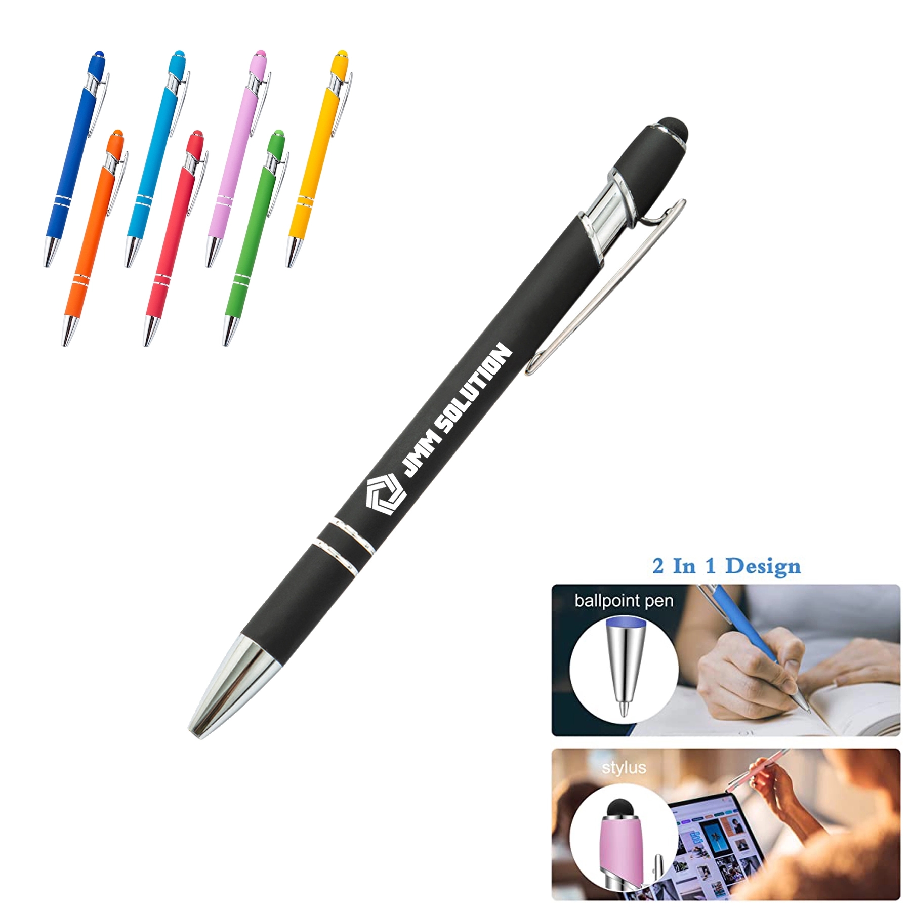 Ballpoint Pen with Stylus