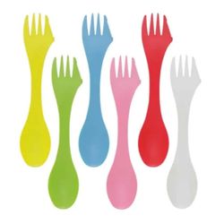 3-in-1 Spoon Fork Knife Cutlery Kits Flatware Set