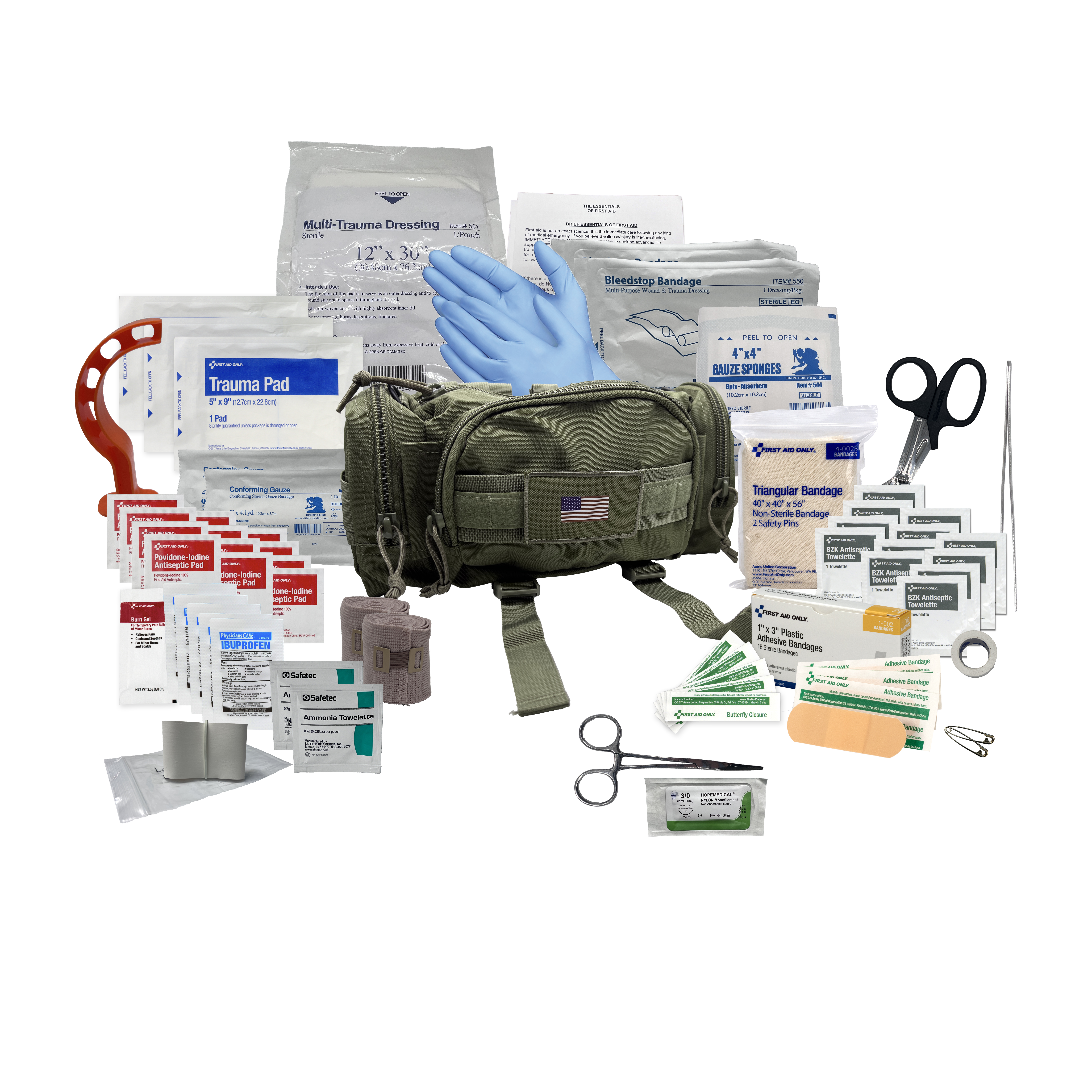 Rapid Response Kit for First Aid & Emergency
