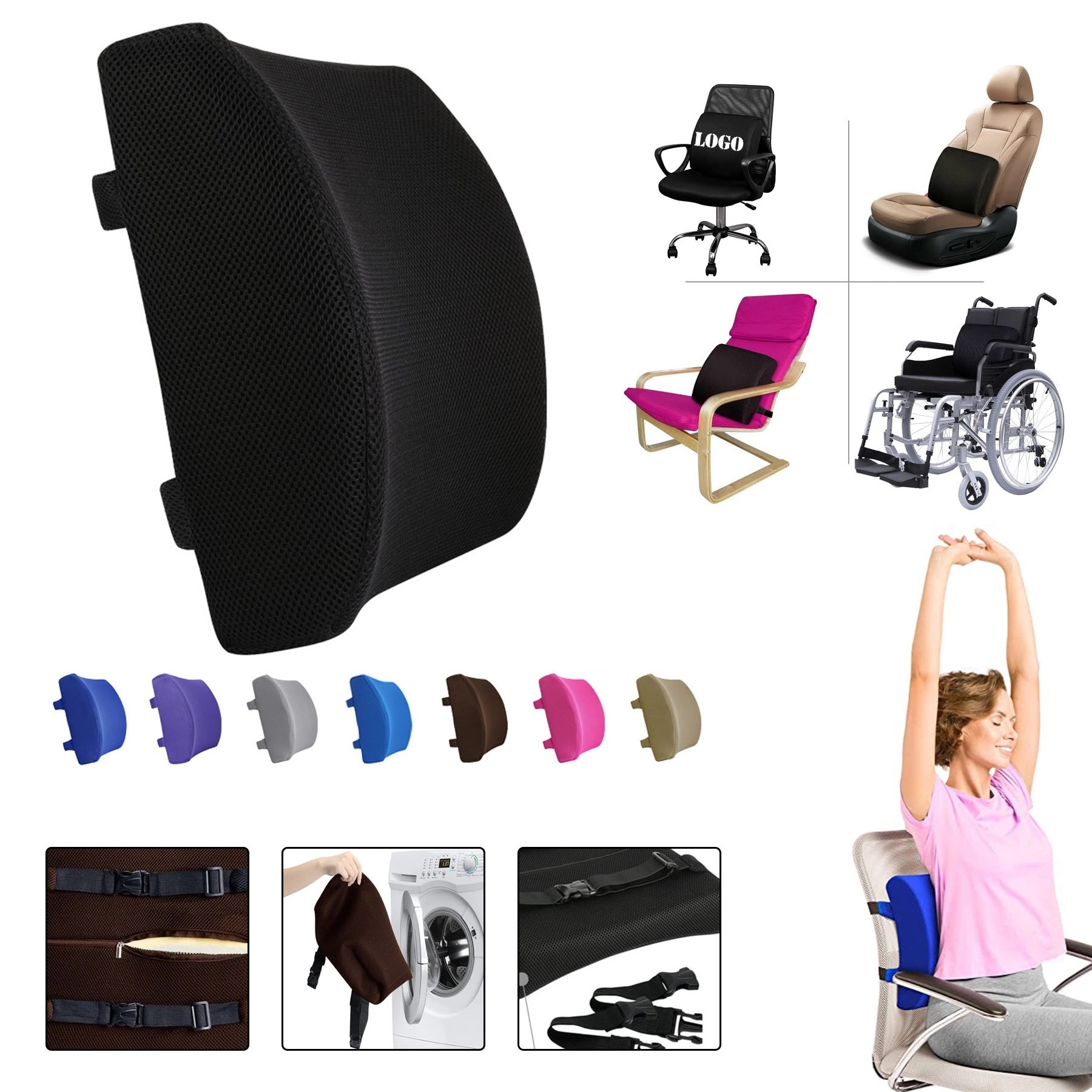 Comfort Lumbar Support Pillow 6