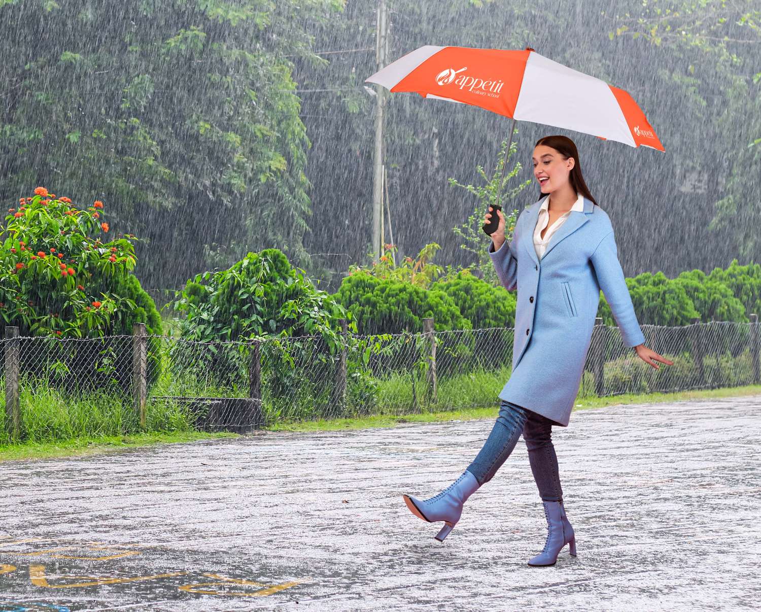 Steal Umbrella (4 Imprints) 44