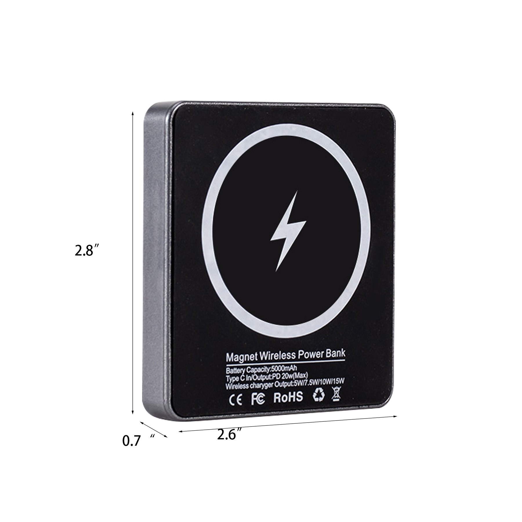 5000mAh Portable Foldable Wireless Charger 7