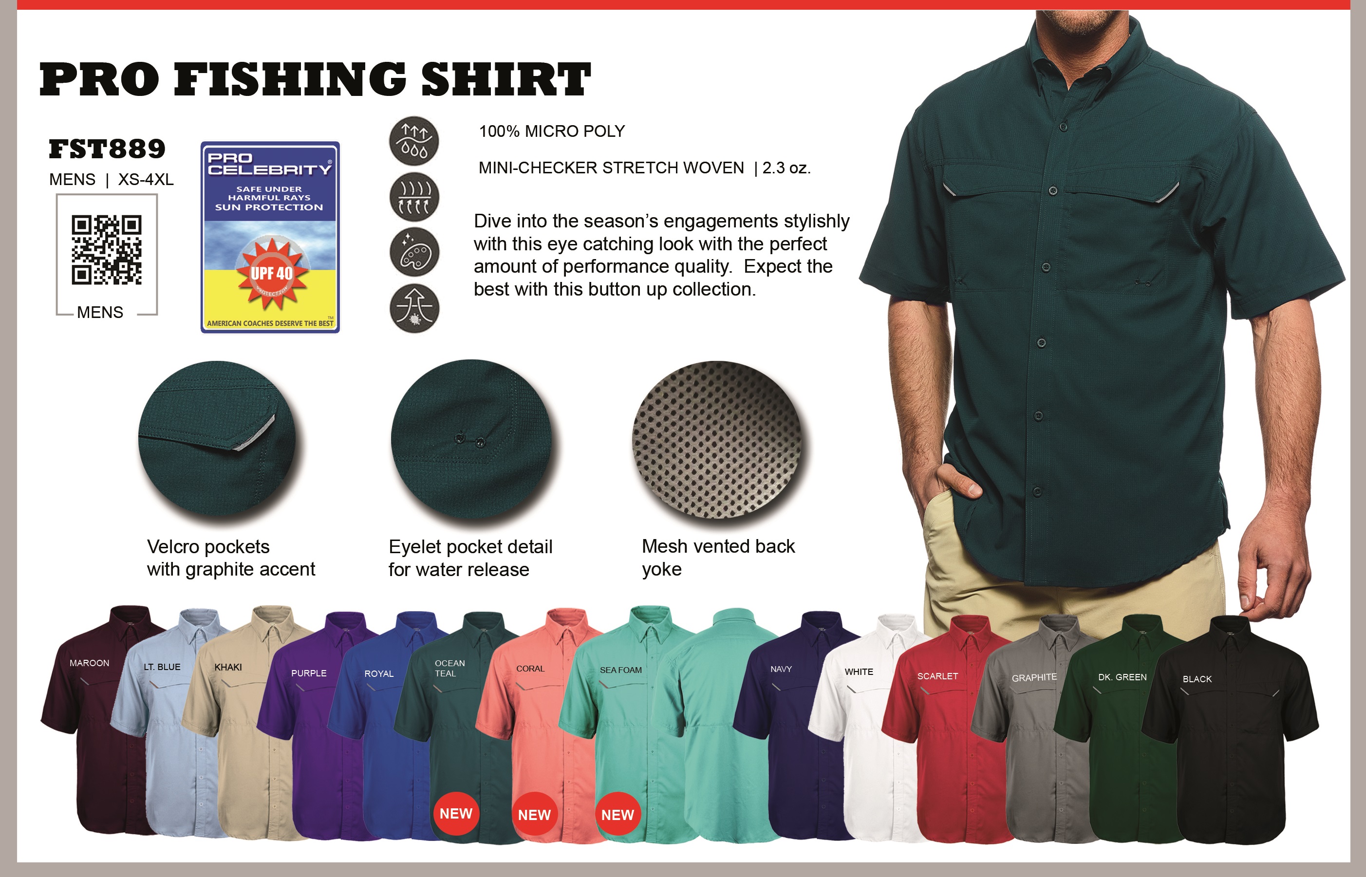 Men's Pro Fishing Shirt 34