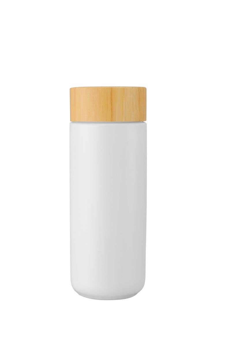 Endura 10 oz White Double Wall Ceramic Mug 4