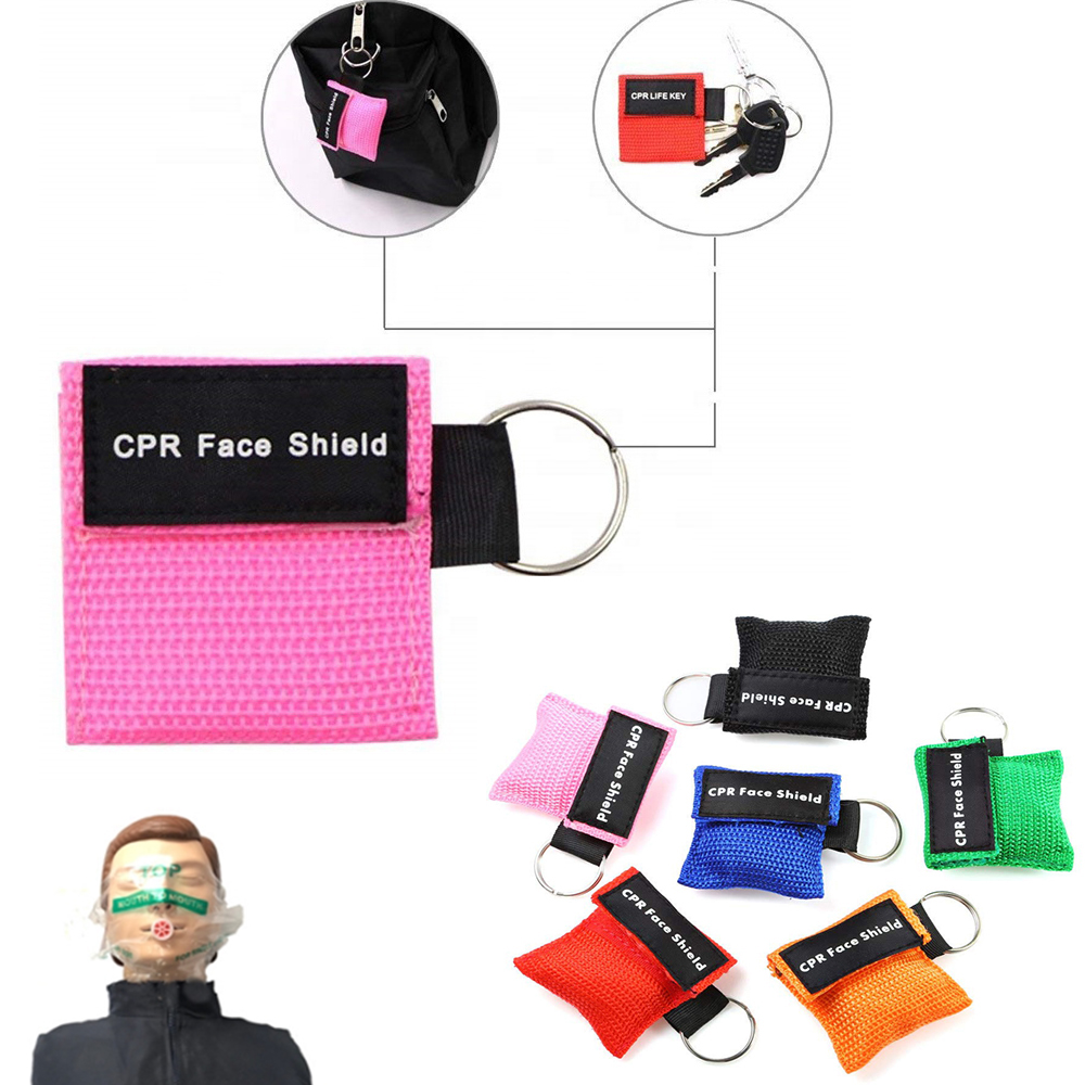 CPR Face Shield Mask With Keychain