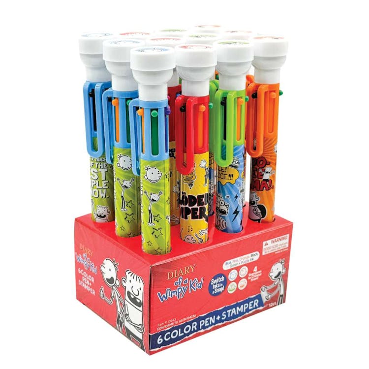 Diary Of A Wimpy Kid Pens - Assorted Colors 3