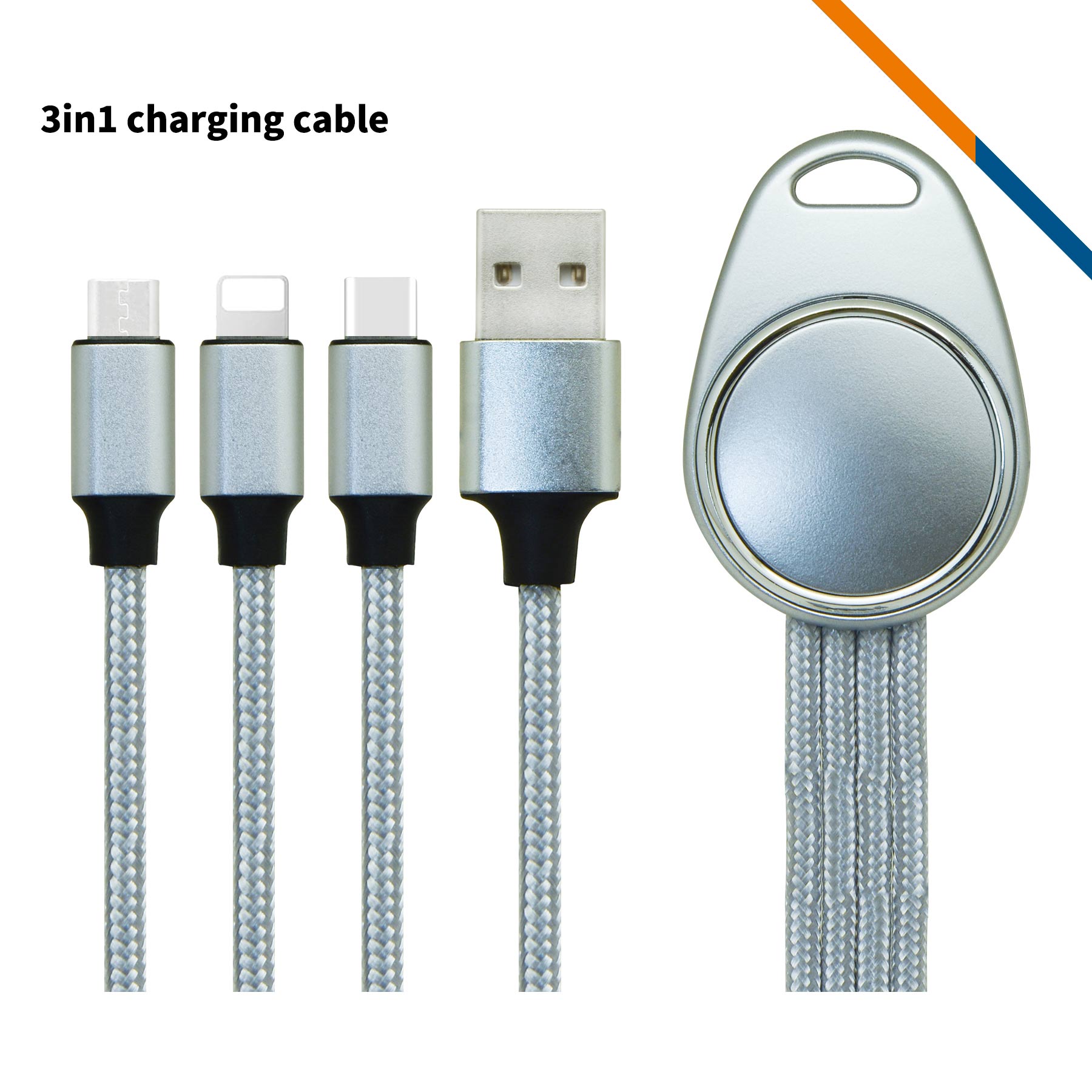Hamilton Keychain Light Up Charging Cable 19