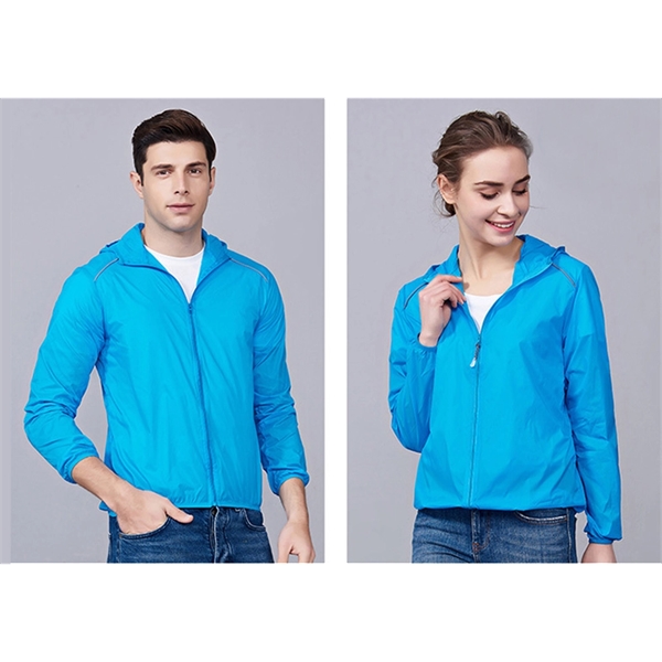 Waterproof Sunscreen Clothes Polyester for event handouts