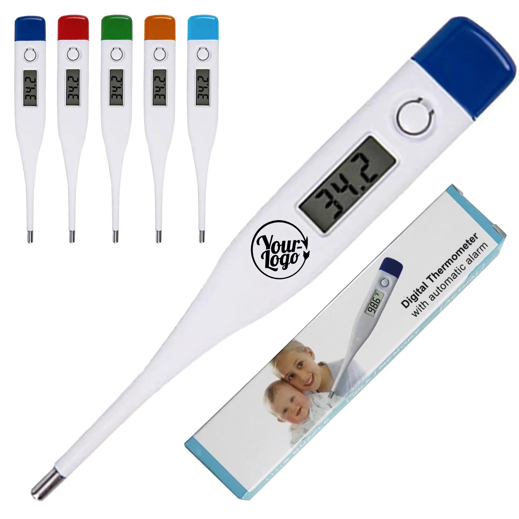 Thermometer with Flexible Tip for Baby and Adult 3