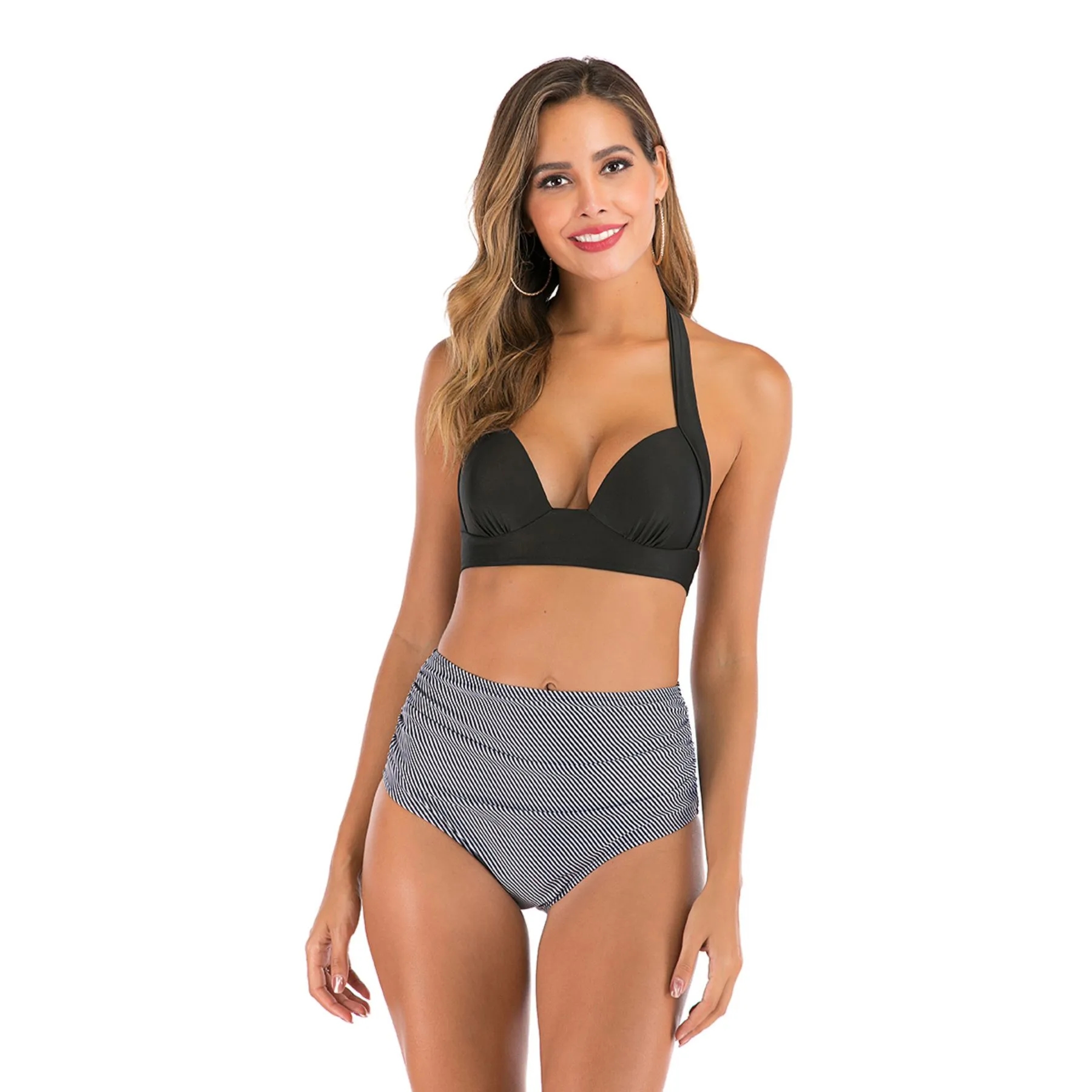 Women Two Piece Swimsuit Sexy Swimwear Bikini Sets 44